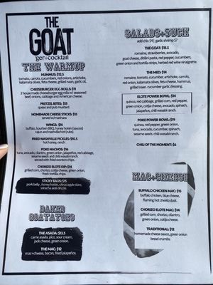 Menu photo 8 The Goat Batavia, IL