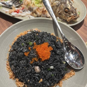 Le Soleil - Squid ink rice - Vietnamese Near Me - San Francisco, California Le Soleil - Squid ink rice - Vietnamese Near Me - San Francisco, California