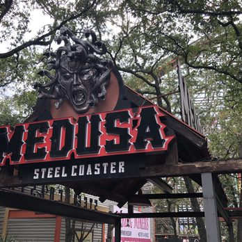 Six Flags - Medusa!! Best ride in the park! - Amusement Parks Near Me - Ciudad de México, DIF