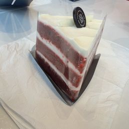 Red Velvet Cake Slice