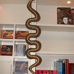 Horniman Museum and Gardens - A carved snake on sale in the shop.  I think it was about £15?