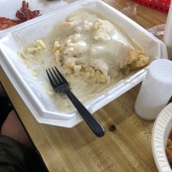 Stop & Go Market and Deli - Large biscuits and gravy