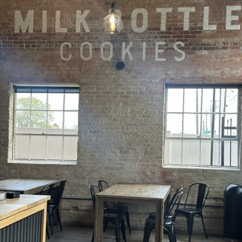 Milk Bottle Cookies - Seating area. - Bakeries Near Me - Waco, Texas Milk Bottle Cookies - Seating area. - Bakeries Near Me - Waco, Texas