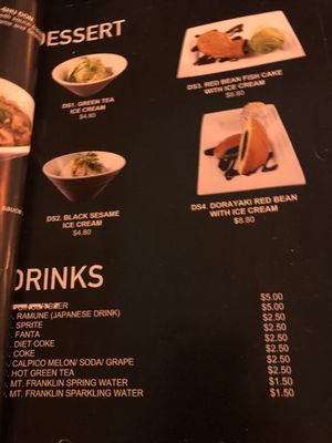 Menu photo 3 Kobe Japanese Restaurant Hobart, TAS