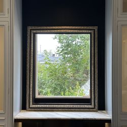 The installed frame