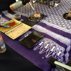 London Fields Farmers' Market - Mr Musubi- Onigiri flame torched seared
