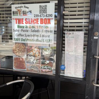 Mangia Bene Big Slice - Italian Near Me - Cape Coral, Florida Mangia Bene Big Slice - Italian Near Me - Cape Coral, Florida
