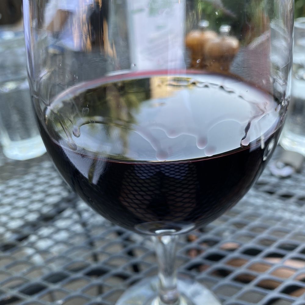 The Mesquitery - A Washington Cabernet Sauvignon. Look at those legs! It was very good! - Seafood Near Me - Hood River, Oregon The Mesquitery - A Washington Cabernet Sauvignon. Look at those legs! It was very good! - Seafood Near Me - Hood River, Oregon