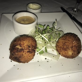Davio's - Crab Arancini, Fennel Slaw, Citrus Aioli (Restaurant week) - Italian Near Me - Boston, Massachusetts