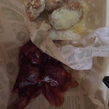 Wingstop - This is what we paid for. Horrible. - Chicken Wings Near Me - Merced, California