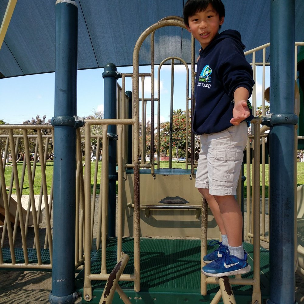 Nice playground structure