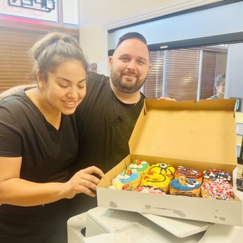 Midway Donut & Kolache - My Dr's office is thrilled with the gift of donuts - Donuts Near Me - Farmers Branch, Texas