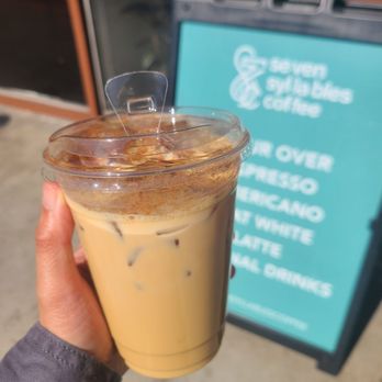 Seven Syllables Coffee - Maple iced latte - Coffee Roasteries Near Me - Cerritos, California Seven Syllables Coffee - Maple iced latte - Coffee Roasteries Near Me - Cerritos, California