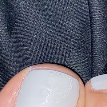 Daniel Nail Spa - As can be seen, around the nail wasn't cleaned (mind you, I went today) and you can see where the pushed back polish was painted over. - Nail Salons Near Me - Menifee, California