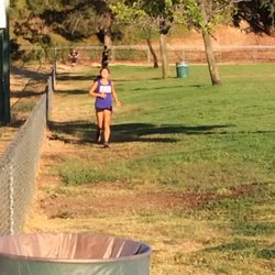 West Hills Recreation Center - Mile 4 for my daughter and it's not even 7am!