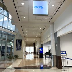 DFW Airport Rental Car Facility - Fox is next to Thrifty