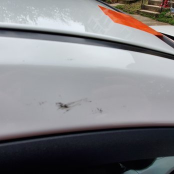 Allstate Auto Glass - Excess adhesive on the top of my door from the installer touching it. - Auto Glass Services Near Me - Falls Church, Virginia Allstate Auto Glass - Excess adhesive on the top of my door from the installer touching it. - Auto Glass Services Near Me - Falls Church, Virginia