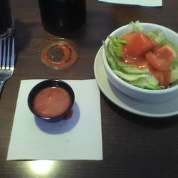 The Brown Onion - The salad I got with my meal. Comes with tomatoes, onions, and peppers by default.