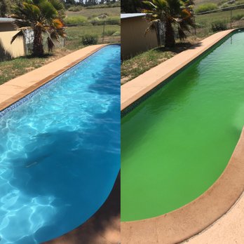 Webb Pool & Spa - Green to clean pools this one was less that 24hrs - Hot Tub & Pool Near Me - Ramona, California Webb Pool & Spa - Green to clean pools this one was less that 24hrs - Hot Tub & Pool Near Me - Ramona, California