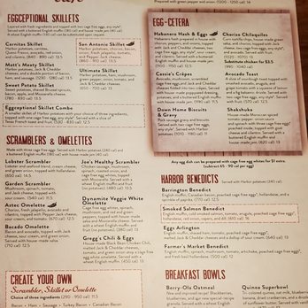 Egg Harbor Café - Menu 06/2022 - Breakfast & Brunch Near Me - Deerfield, Illinois