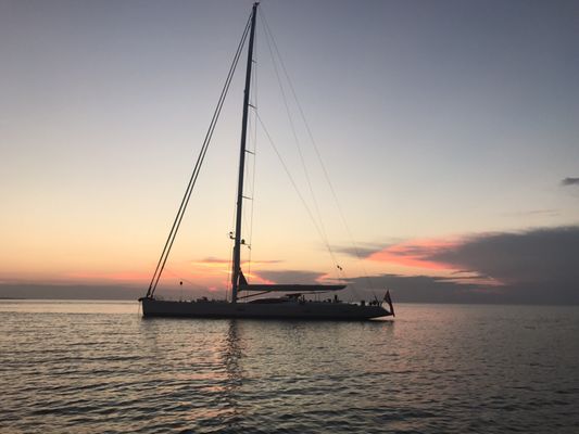 Sailing Montauk's Catamaran Mon Tiki by null