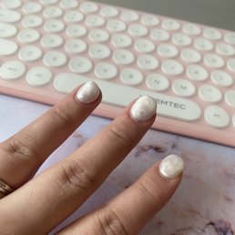 I can't believe I paid $65 for Mimi to do this to my nails. My coworkers instantly noticed their poor quality. I can't believe I paid $65 for Mimi to do this to my nails. My coworkers instantly noticed their poor quality.