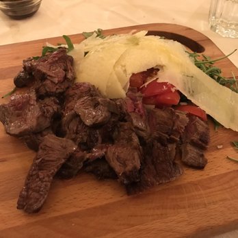 Parmaroma - Tagliata di Manza con Rucola, Pomodorini e Parmesan (AMAZING) - Salumerie Near Me - Rome, RM