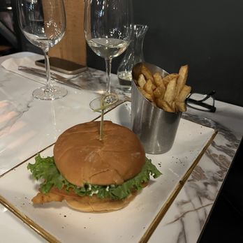 Bow & Stern Chilliwack - K loved her Signature fish burger. Again paltry fries - Seafood Near Me - Chilliwack, British Columbia Bow & Stern Chilliwack - K loved her Signature fish burger. Again paltry fries - Seafood Near Me - Chilliwack, British Columbia