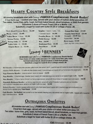 Menu photo 6 Lenny's Restaurant Clearwater, FL