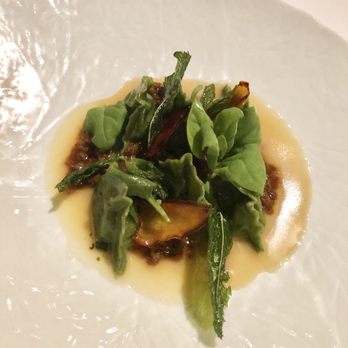 Acquerello - Spinach 'Creste di Galli' with Wagyu beef Bolognese, whey, mint, and peperonata - Italian Near Me - San Francisco, California