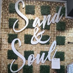 Sand & Soul - It is like an Insta-wall behind their cash register. Such a cute store.