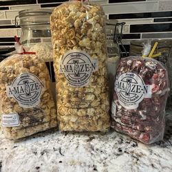 Simply A-maize-n - Various sections of unique popcorn flavors