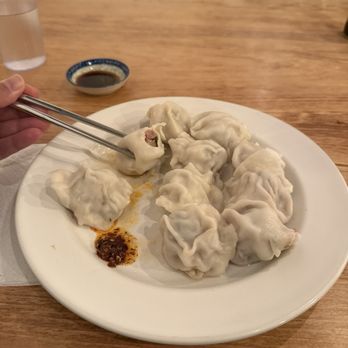The Dumpling Hut - Steamed lamb & cilantro dumplings. - Chinese Near Me - Montreal, Quebec The Dumpling Hut - Steamed lamb & cilantro dumplings. - Chinese Near Me - Montreal, Quebec