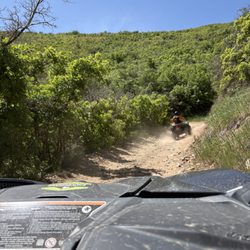 Wasatch Excursions - Ascending the mountain in low gear.