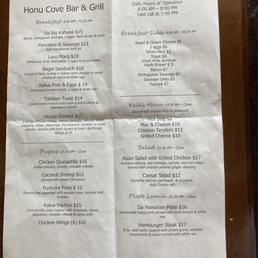 Menu Menu