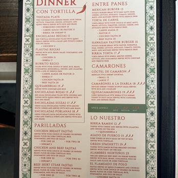 Salseria - Menu - Tacos Near Me - Webster, Texas