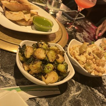 Madame Butterfly - Brussels Sprout, Cauliflower, Side of Bread, Strawberry Lemon Drop - Seafood Near Me - Savannah, Georgia Madame Butterfly - Brussels Sprout, Cauliflower, Side of Bread, Strawberry Lemon Drop - Seafood Near Me - Savannah, Georgia