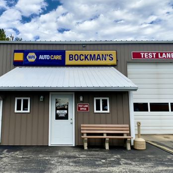 Bockman's Auto Truck & Tire - Outside of our Illinois Safety Inspection Lane building. We test Trucks, Trailers, Rebuiltsand School Buses. - Auto Repair Near Me - DeKalb, Illinois Bockman's Auto Truck & Tire - Outside of our Illinois Safety Inspection Lane building. We test Trucks, Trailers, Rebuiltsand School Buses. - Auto Repair Near Me - DeKalb, Illinois