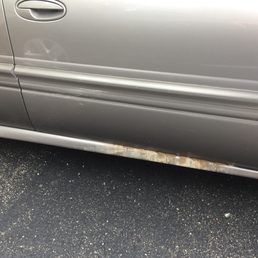 This is just after the car wash and they wouldn't even make it right. This is just after the car wash and they wouldn't even make it right.