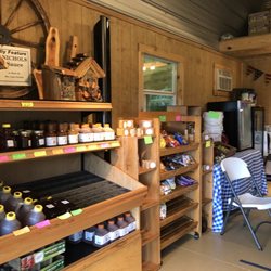 Bramble Creek Farms - Interior of the little shop