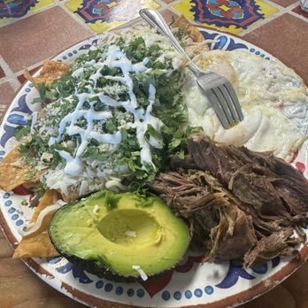 El Chivito Birrieria - Chilaquiles con Birria - Mexican Near Me - Corona, California