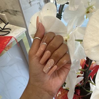 Orange Nails Bar - Acrylic full swt - Nail Salons Near Me - Orange, California