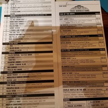 Condado Tacos - Menu - Tacos Near Me - Cincinnati, Ohio Condado Tacos - Menu - Tacos Near Me - Cincinnati, Ohio