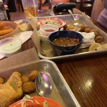 Catfish Parlour - Catfish, shrimp, beans, slaw and a full belly - Seafood Near Me - Georgetown, Texas