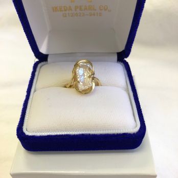 Ikeda Pearl - I swear I've been good, Santa :-) Biwa pearl ring. - Jewelry Near Me - Los Angeles, California