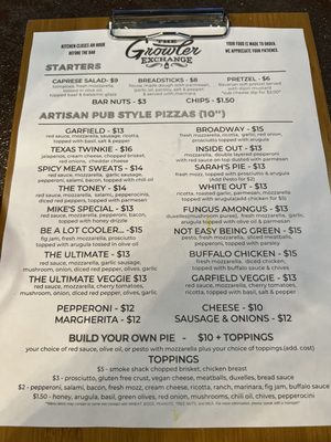 Menu photo 2 The Growler Exchange San Antonio, TX Menu photo 2 The Growler Exchange San Antonio, TX