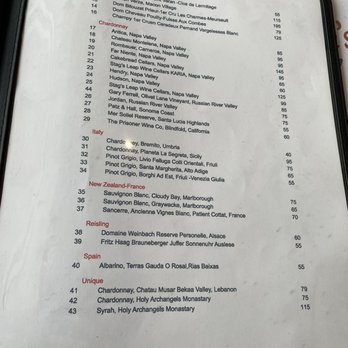 George’s Bistro & Bar - White wines - March 2023 - Pizza Near Me - Houston, Texas George’s Bistro & Bar - White wines - March 2023 - Pizza Near Me - Houston, Texas