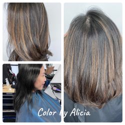 Salon Salon - TX - Alicia another one of our new extremely talented hairdressers.