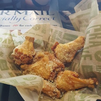 Wingstop - Garlic Parm wings...eh - Chicken Wings Near Me - Irvine, California Wingstop - Garlic Parm wings...eh - Chicken Wings Near Me - Irvine, California