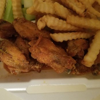 American Wings - Honey mild with lemon pepper sprinkles - New American Near Me - Decatur, Georgia